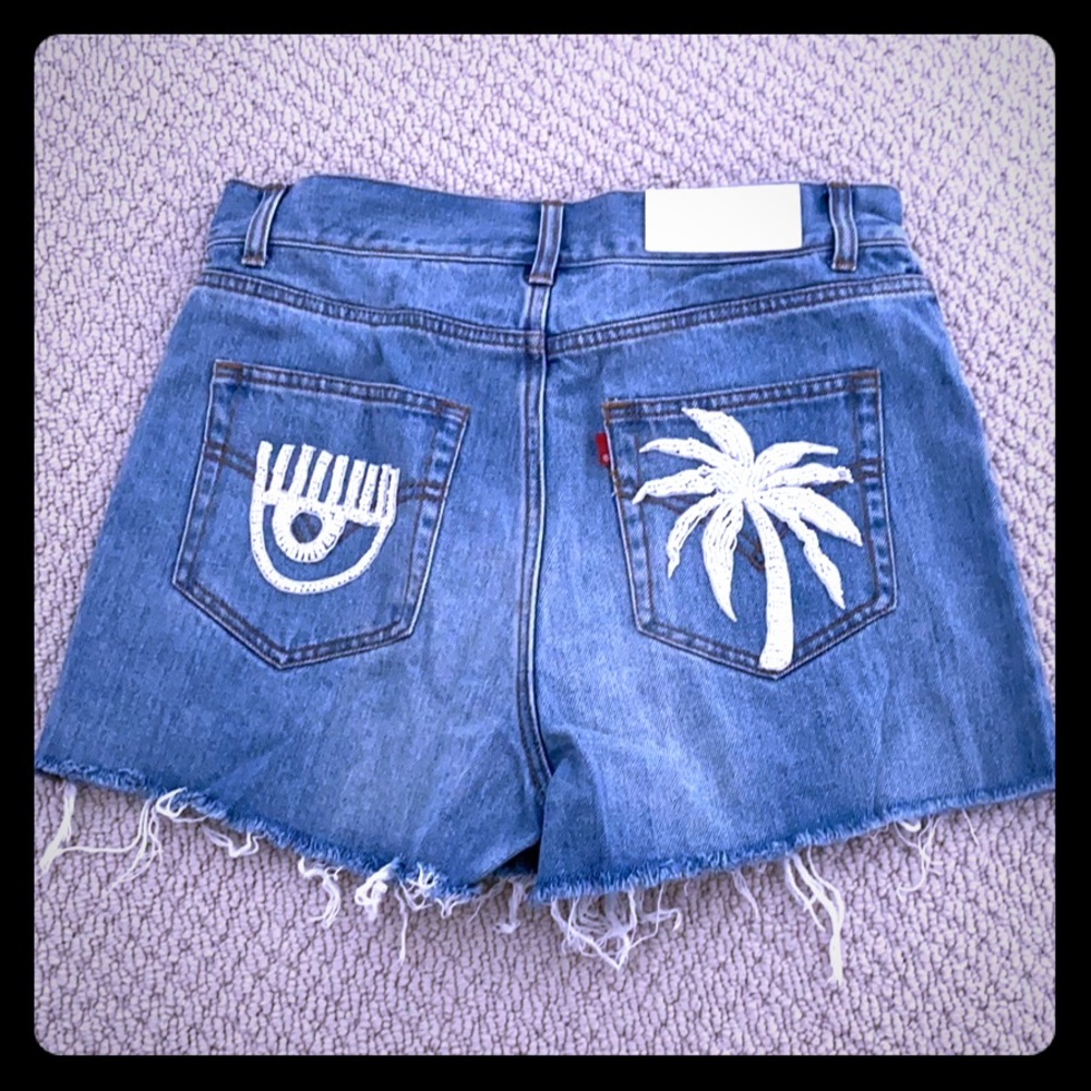 Re/Done X Levis Shorts